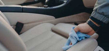 Leather Seat Stitching Contact Surface Fine Treatment